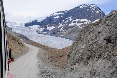 Athabasca Glacier  Stock Photos