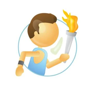 Athelete Stock Illustration