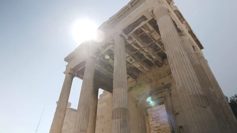 Athena Nike temple  Stock Footage 127168308