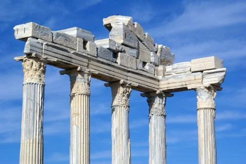 Athena temple Stock Photos