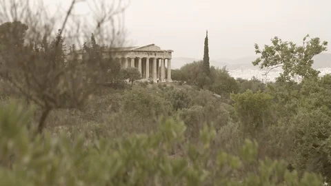 Athenian Acropolis. Stock Footage 91770314