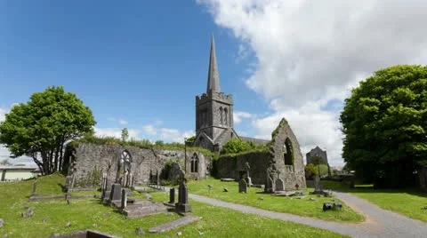 Athenry Heritage Center Stock Footage 25682322