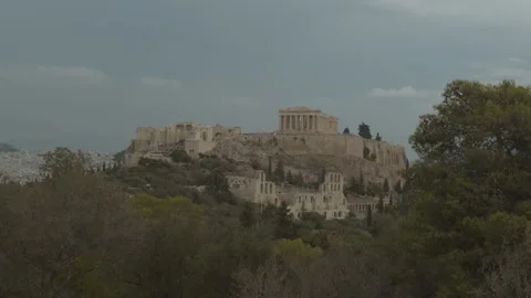 Athens Acropolis Stock Footage 321773302