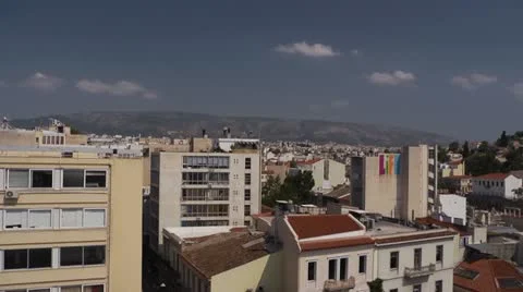 Athens Acropolis&amp;city Stock Footage 11311360