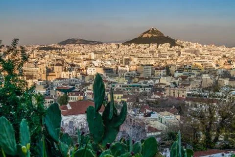 Athens and Acropolis Stock Photos