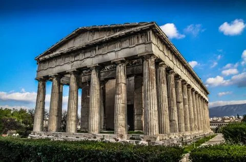 Athens and Acropolis Stock Photos