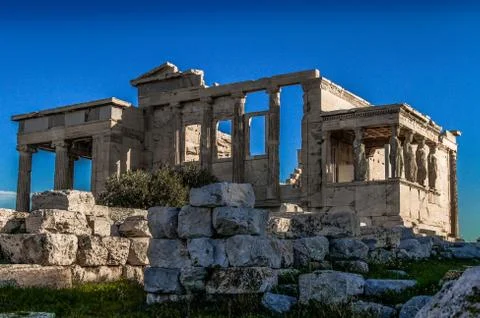 Athens and Acropolis Stock Photos