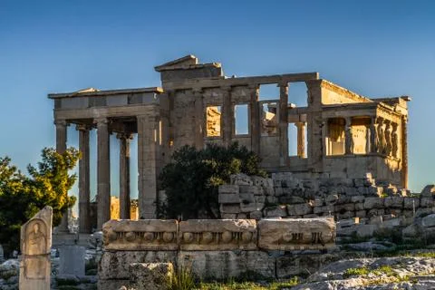 Athens and Acropolis Stock Photos