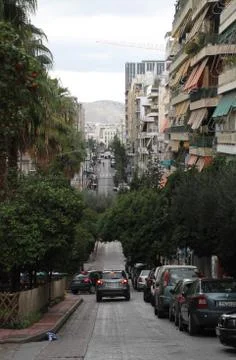 Athens and Acropolis Stock Photos