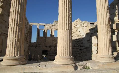 Athens and Acropolis Stock Photos