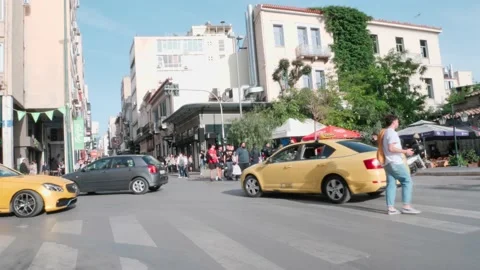 ATHENS CITY CENTRE Stock Footage 196075009