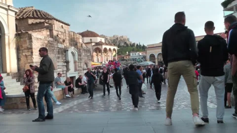 ATHENS CITY CENTRE Stock Footage 196078100