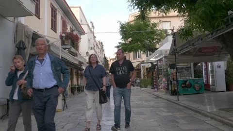 ATHENS CITY CENTRE Stock Footage 196083466