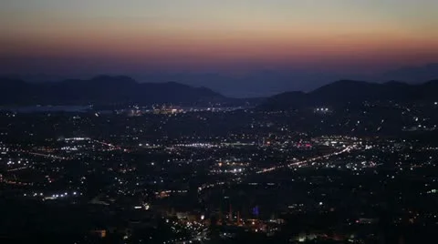 Athens city views - city panorama Stock Footage