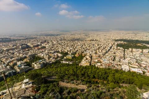 Athens cityscape Stock Photos