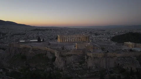 Athens Greece, Acropolis 4K+ Dlog Stock Footage 257018364