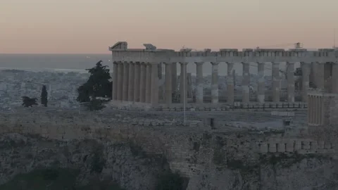 Athens Greece, Acropolis 4K+ Dlog Stock Footage 257051741