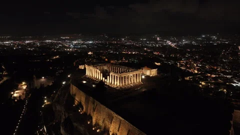 Athens Greece, Acropolis 4K+ Dlog Stock Footage 257239276