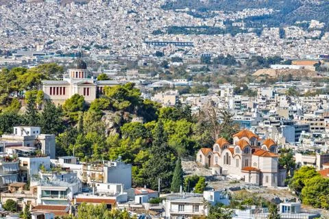 Athens in Greece Stock Photos