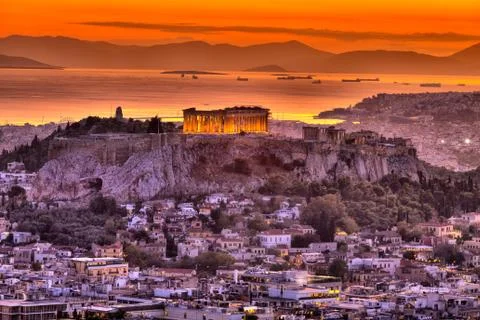Athens in Greece Stock Photos