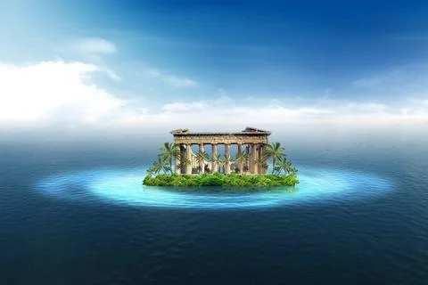 Athens landmark Stock Photos