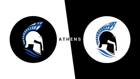 Athens logotype Stock Illustration