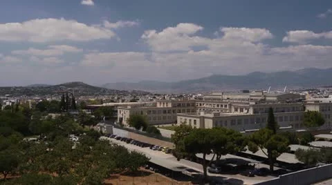 Athens Panorama 2 Stockbeeldmateriaal 11339684
