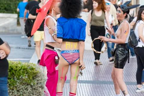 Athens Pride 2019, Athens, Greece Stock Photos