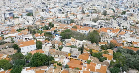 Athens roofs Stock-Footage 91798460