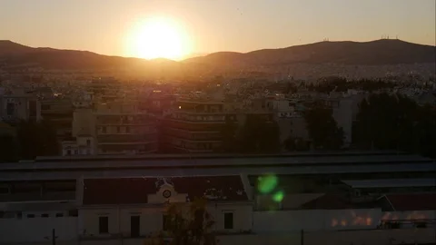 ATHENS timelapse Stock Footage 73516359