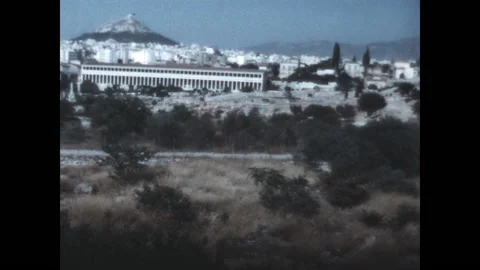 Athens Views 1965 Stock Footage 150175004