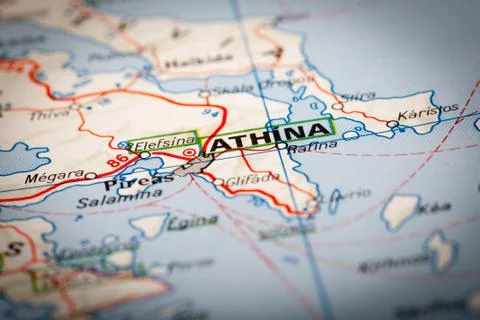 Athina city Stock Photos