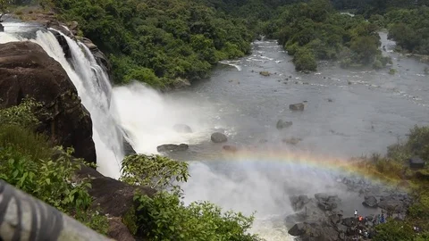Athirappilly Waterfalls 스톡 동영상 83529865