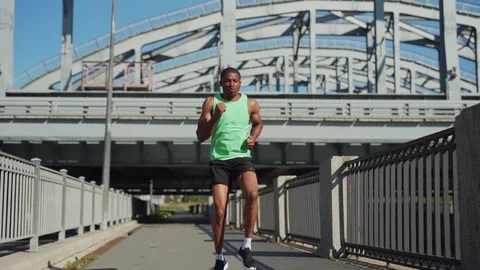 Athlete doing backwards running exercise Stock Footage 117065617