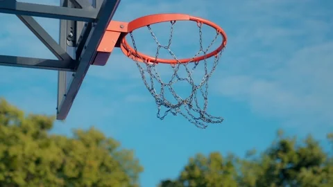 Athlete doing strength exercises on the outdoor playground on a sunny day Stock Footage 201059118