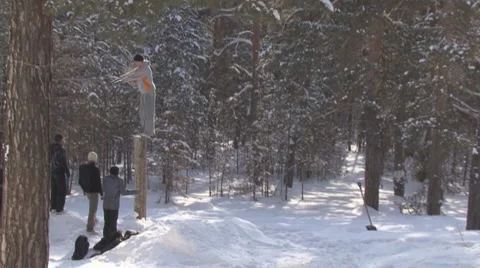 Athlete Stock Footage 1240141