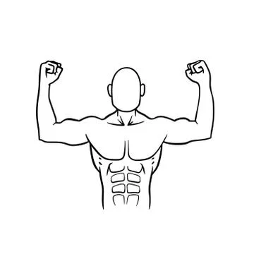 Athlete Ilustración de archivo