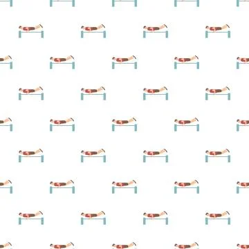 Athlete performing push ups on parallel bars pattern background Stock Illustration