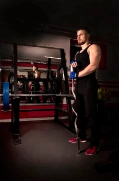 Athlete. Stock Photos