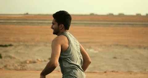 Athlete Runner Video stock 92580801