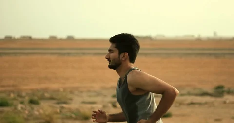 Athlete Runner Stock Footage 92580808