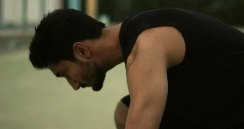 Athlete Runner Stock Footage 92580903