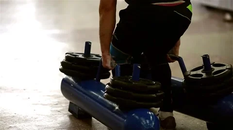 The athlete on the track Stockbeeldmateriaal 48773718