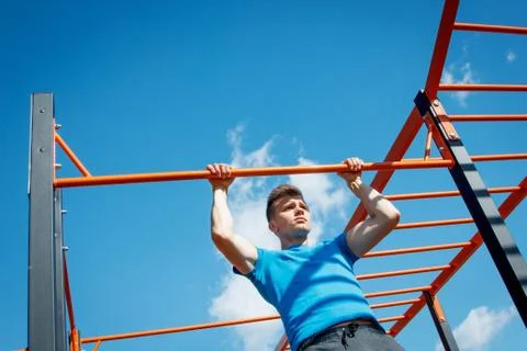 Athlete in training Stock Photos