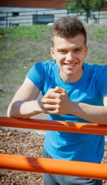 Athlete in training 스톡 사진