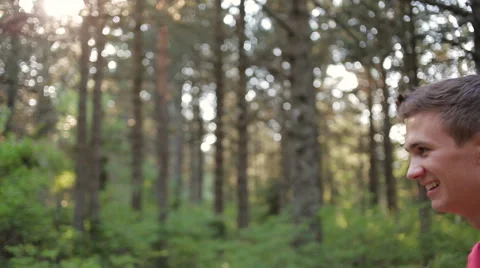 Athlete Warms Up With Stretching Exercises Before Run Stock Footage 59208935