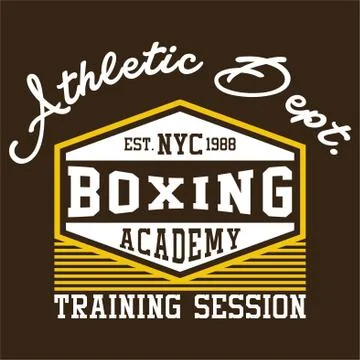 Athletic dept Stock Illustration