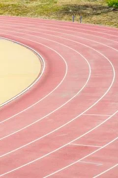 Athletic field Foto stock