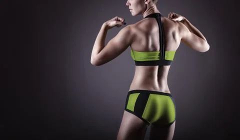 Athletic figure Stock Photos