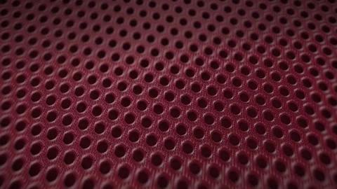 Athletic Jersey Mesh Fabric Macro with Sweeping Light Seamless Loop Stock Footage 348004660